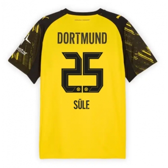 Billige Fotballdrakt Borussia Dortmund Niklas Sule #25 Replika Hjemmedrakt 2025-26 Kortermet